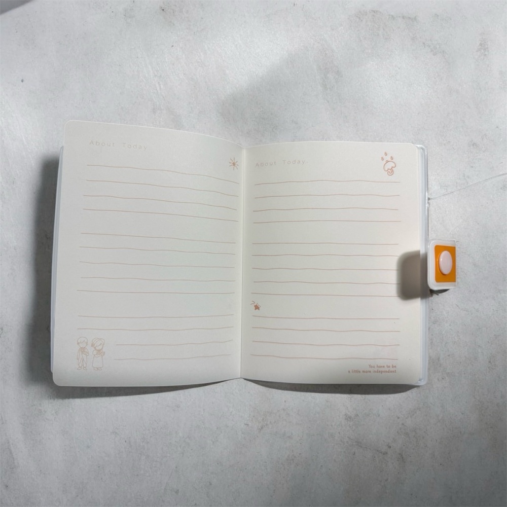 Cute Little Cutie Pie A6 Notebook 192 Pages Kawaii Journal Planner - Picture 5 of 6